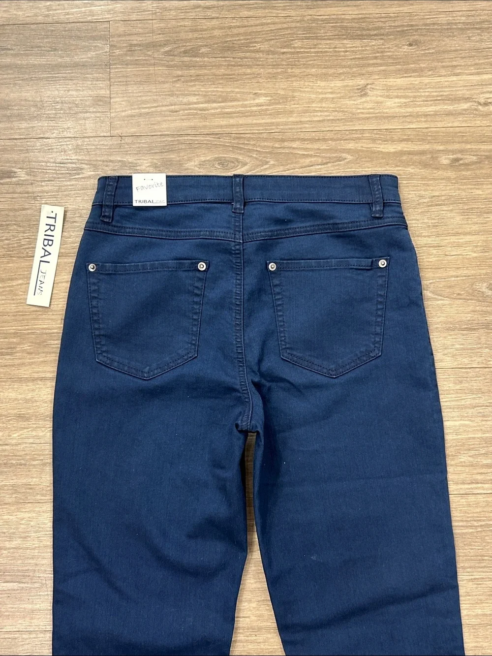 NEW Tribal Favorite Navy Blue Straight Jeans